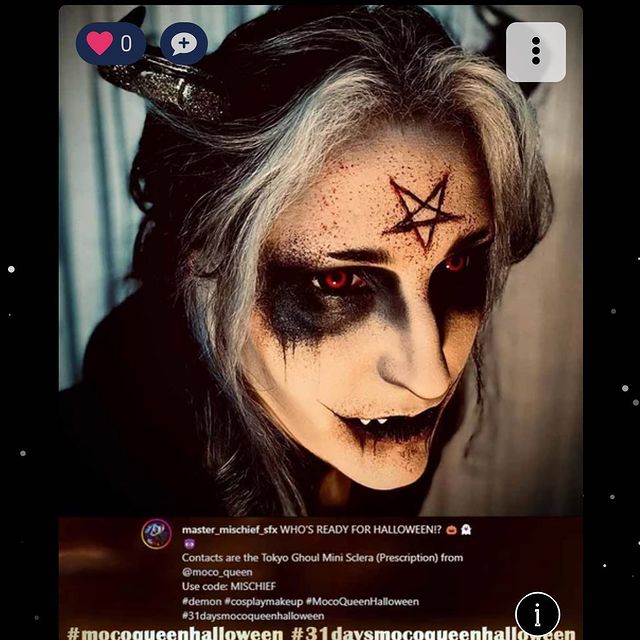 #halloweenmakeup Instagram Tag, view posts, story, photos and videos