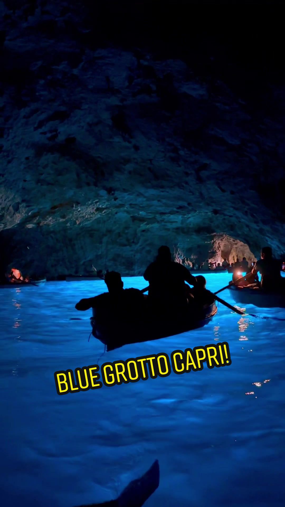 @alexojeda Tight squeeze into Blue Grotto with @Royal Caribbean in Capri, Italy!...