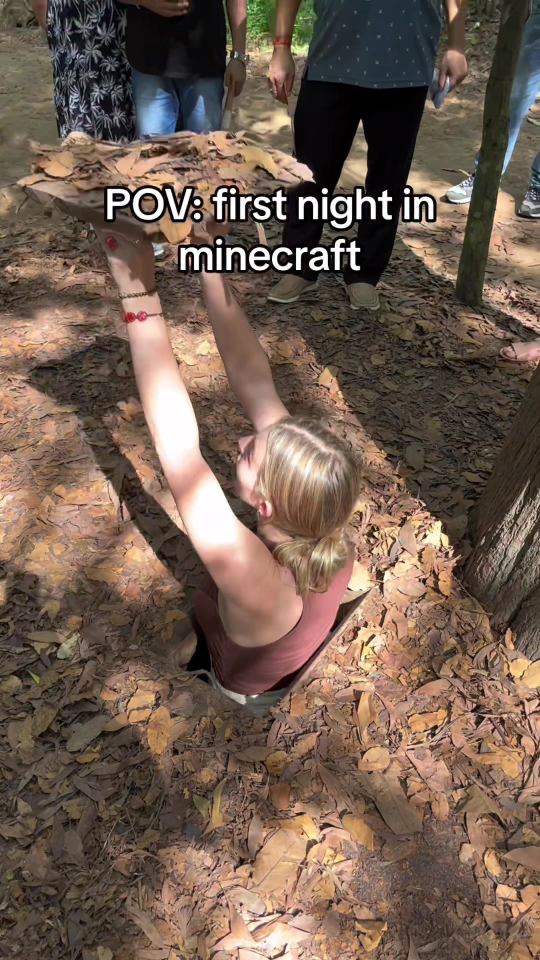 @diaryofwanders i was scared of the monsters  #minecraft #cuchitunnels #vietnam ...