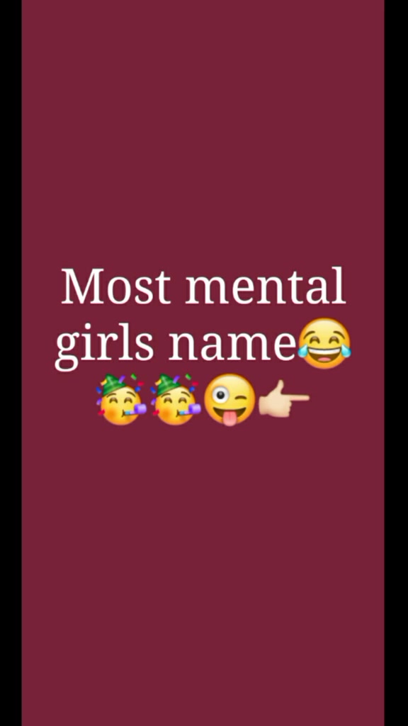 @shivkibhakt59 (just for fun)#foryoupage #girlsname #mental #justforfun #Wavez4I...