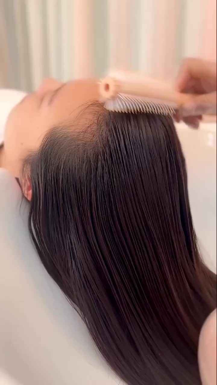 @dorothy2010 Feel the shampoo process up close#foryou #hair #girl #processvideo ...