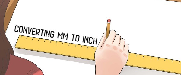 convert mm to inches
